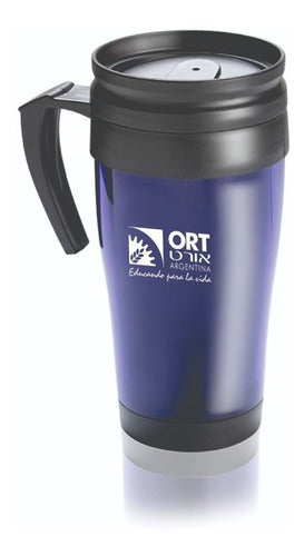 Generic 25 Thermal Plastic Mug with Printed Logo in One Color 0