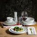 Oxford Unni White Dinnerware Set for 6 0