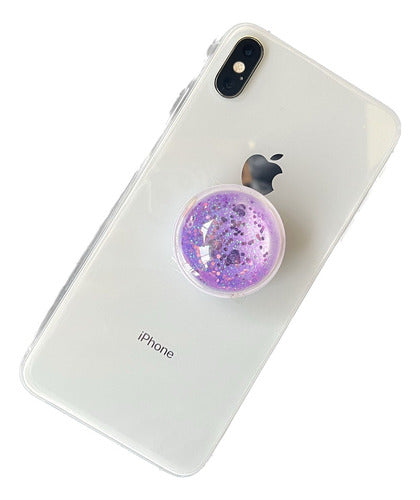 Universal Water and Glitter Cell Phone Ring Holder 52