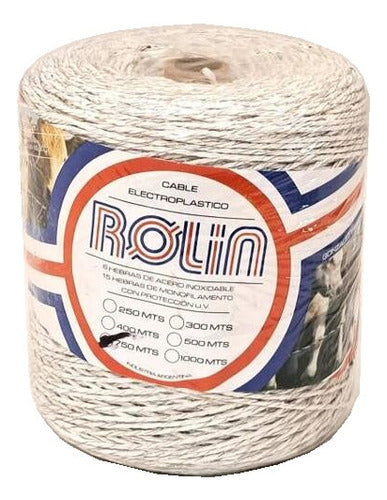 Electroplastic Electric Fence Wire X 750 Meters - Rolin 0