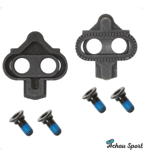 Par Tacos Taquinho Pedal Clip Bike Preto Sapatilha Spd 2