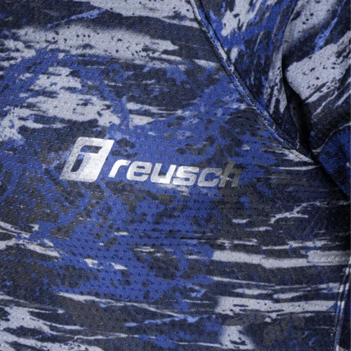 Reusch Men's T-Shirt - Printed Blue Dry Fit 2