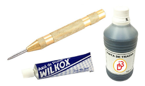 Vertex Automatic Punch Kit + Prussian Blue Ink 0