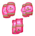 Juego De Protectores Rodilla,muñeca Y Codo Soy Luna Original Combo Set Kit Completo Disney Magic Makers Nuevos Rosados 0