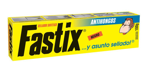 Fastix Synthetic Sealant Black X 100 Grs 0