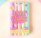 Mooving Triangular Pastel Highlighters X 5 Colors 4