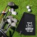 Hafhue Talk Birdie To Me Funny Golf Towel, Golf Gifts For Me 3