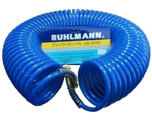 Ruhlmann Spiral Hose for Compressor 1/4'' x 15 Meters 0