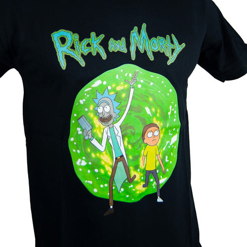 Rayosan Rick & Morty - Portal Gun - T-Shirt 1