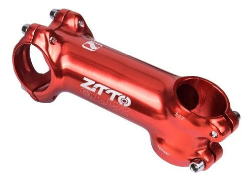 Ztto Stem -17° X 100mm for 31.8mm Handlebar in Red 3