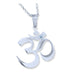 Surgical Steel Amulet Pendant Protection Luck Energy Om with Gift Chain 24