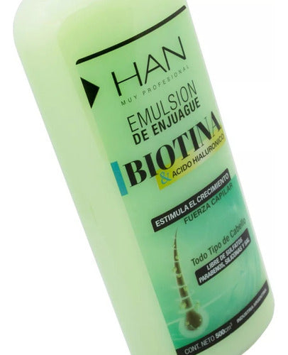 Han Emulsion De Enjuague Biotina Y Ácido Hialurónico 4