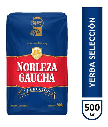 Yerba Mate Nobleza Gaucha Seleccion 500grs Pack 6 Unidades 0