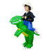 Mascara Inflatable Dinosaur Costume for Kids Halloween Carnival 0