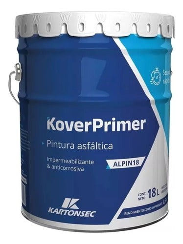 Membrana Aluminio Flex Kovertech Rollo 40kg, Envíos Al Amba 1