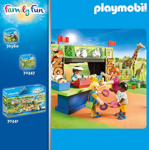 Playmobil Family Fun 70357 - Rhinoceros with Baby Animals 1