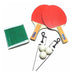 Table Tennis Set in Portable Case - Paddles, Balls, Net, Supports 2