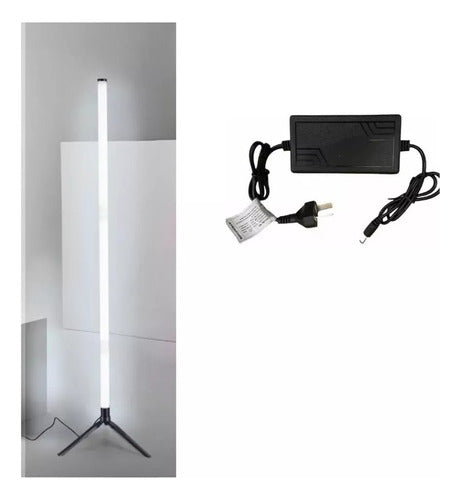 RGB LED Minimalist Corner Floor Lamp with USB Control 11