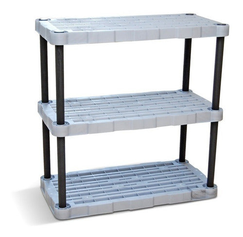 Reinforced Plastic Shelf with 3 Shelves Colombraro 0