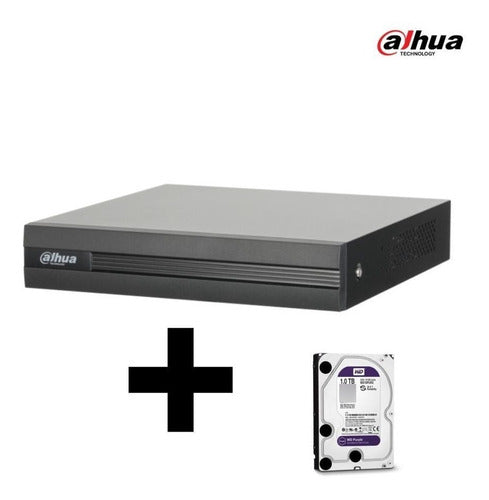 Xvr Dahua Xvr1b04-i 4ch 1080p + Disco 1 Tb Western Digital 0