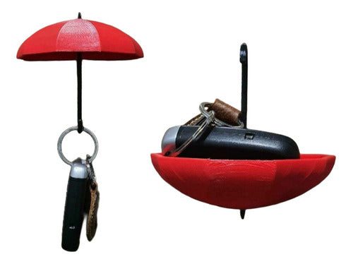 Key Holder Umbrella Design, Two Positions One Hook 0