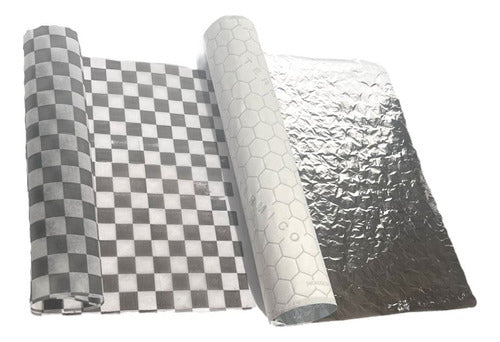 Combo Papel Aluminio Hamburguesas + Parafinado Negro X 200un 1