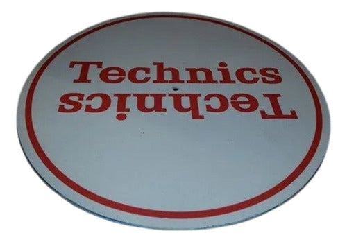 Technics Blanco Slipmat Paño Bandeja Latex Lo Mejor 3 Mm 0