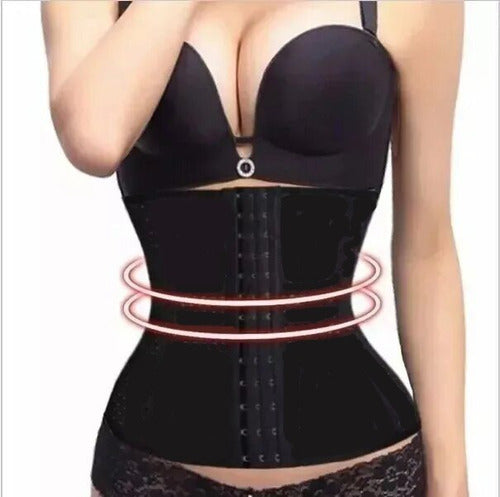 Yydsmart Faja Modeladora De Cintura Reductora Corset Unisex 3 Hileras 3