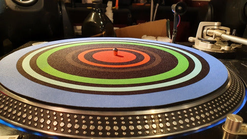 DJPROAUDIO Blue Monday Slipmat Paño Para Bandejas Espuma Lo Mejor 2