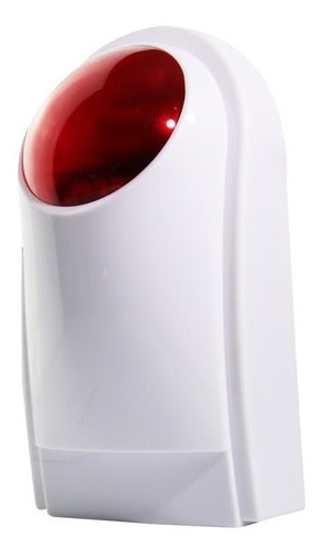 Tekvision Wireless Outdoor Siren with Flashing Red LED Lights!!! 0