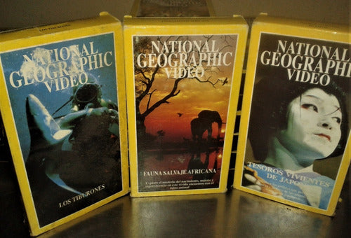 Videos En Vhs De National Geographic X 14 Super Oferta !!! 1