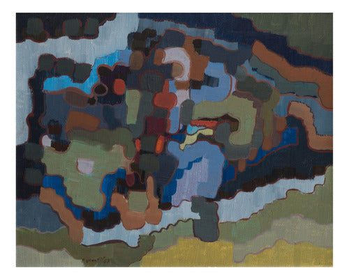 Nerses Ounanian - Vista Aérea - 1957 - Lámina 45x30 Cm. 1