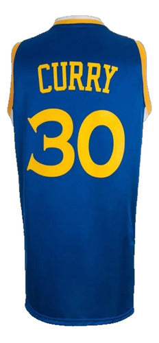 NBA Curry Golden State Warriors Basketball Jersey 1