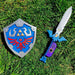 Dekaistore Zelda Nintendo Switch Master Sword and Hylian Shield Joycon Holders 3