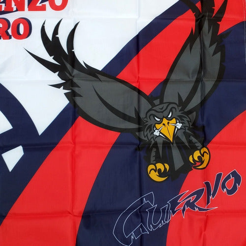 Bandera San Lorenzo Sl915 1,50x0,90m Licencia Oficial 2