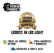 POWER MONKEYS 8 Square LED Beacons 27W for Auto, Moto, 4x4, UTV, Quad 7