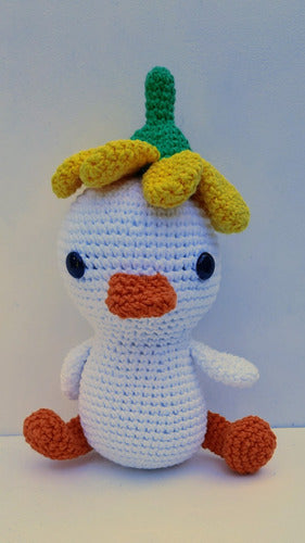 Amigurumi Sonajero 12 Cm Patitos 1