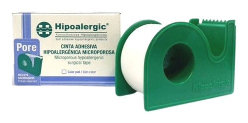 RIASA SRL 1 Hipoallergenic Microporous Tape with Dispenser M S P 27749 0