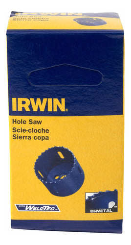 Irwin Sierra Copa 46mm Bimetal Mecha Metal Madera Acero 4