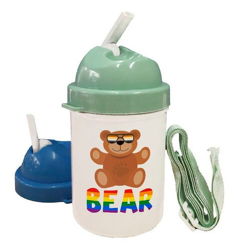 Tienda Cubik Cantimplora Lentes Bear Oso Colores Bandera Gay 0