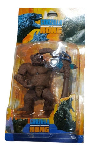 Generic Imported King Kong Figure Set with Axe + Chain in Blister 0