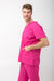 Suedy Medical Uniform V-Neck Set in Arciel Fabric 134
