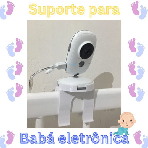 Suporte Para Babá Eletrônica De Berço - Médio 1