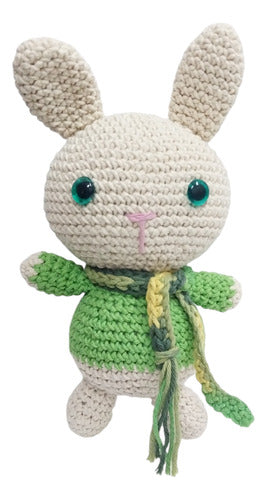 PuroAmorAmigurumis Amigurumi Muñeco De Apego Conejo - 21 Cm 0