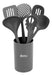 Hudson Set of 6 Nylon Utensils with Holder 0