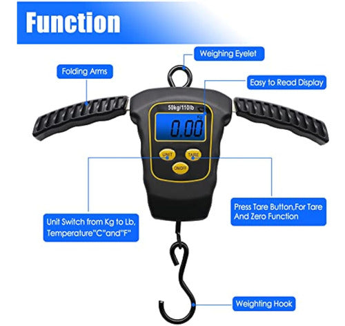 Cyberdyer Fish Scale with LCD Display 3