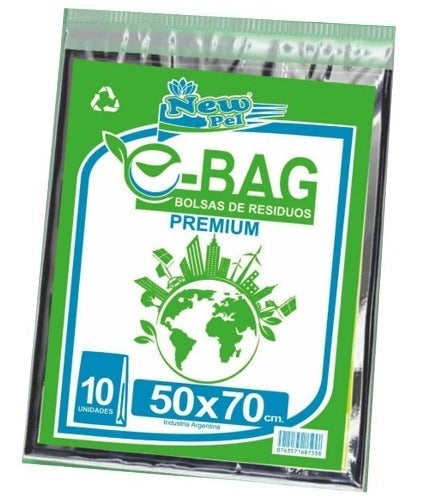 SICORPEL Black Waste Bags 80x110 cm - 50 Units 0