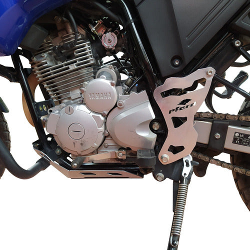 Aluminum Sensor Protector for Yamaha XTZ 250 Lander by Pferd 4