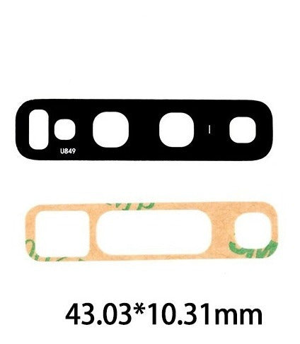 Mobile Parts Glass Camera Cover Replacement Compatible with Samsung S10 0