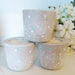 Baptism Souvenirs: Soy Wax Candle in Cement Pot Set of 30 9